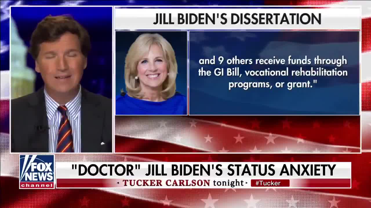 This Tucker Monologue On Jill Biden Has the Left FREAKING OUT