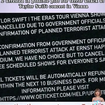 Taylor Swift - Concerts being cancelled