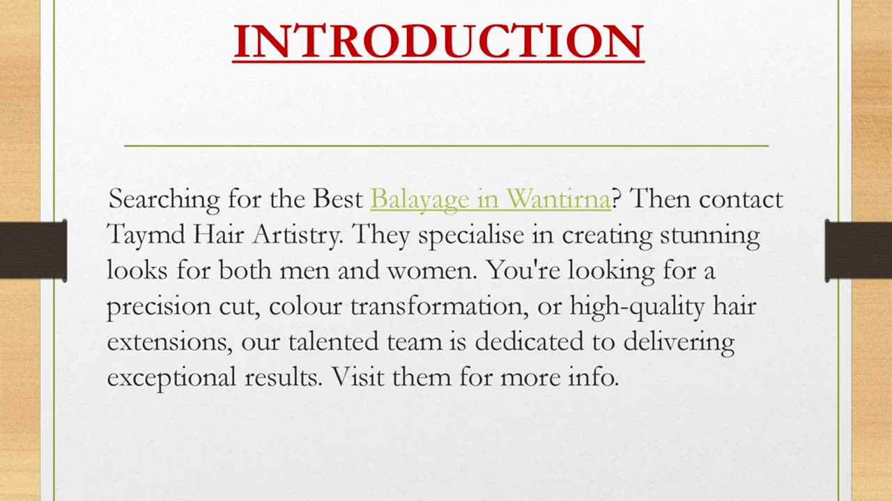 Best Balayage in Wantirna