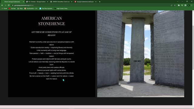 sc intel: whats going on with the guidestones