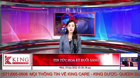 TIN TỨC HOA KỲ BUỔI SÁNG - 01/19/2022 - KMCmedia Channel