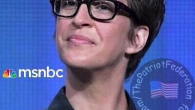 Sick of Rachel Maddow