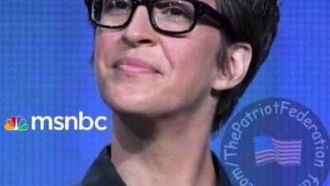 Sick of Rachel Maddow