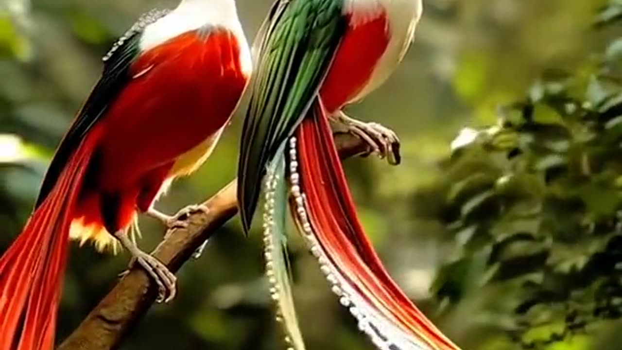 beautiful bird video