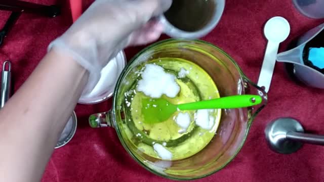 Avo Mint - Avocado Puree, Coconut Oil Cold Process Soap