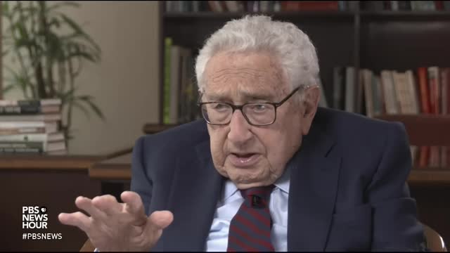 Henry Kissinger reflects on leadership, global crises and the state of U.S. politics