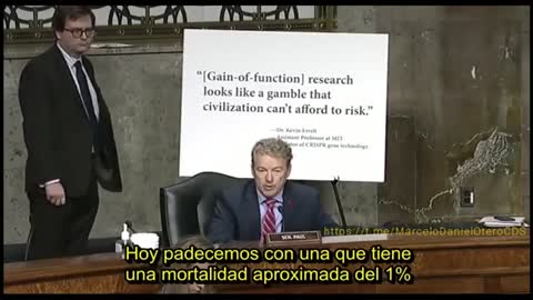 El senador libertario Rand Paul acorrala al siniestro Dr. Fauci