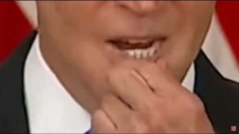 Sir, there is something on your chin again.