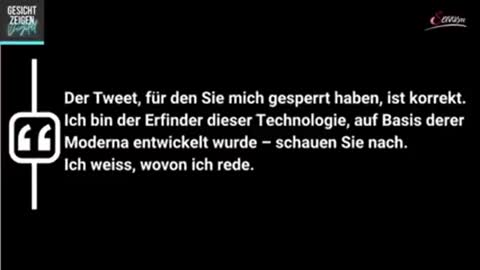 "Das Spike-Protein im Impfstoff ist gefährlich" und "ich riskiere es, ermordet zu werden"