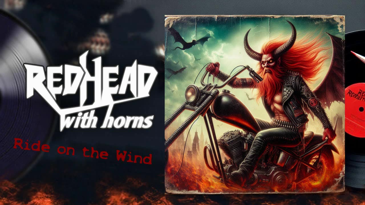 Redhead with Horns - Ride on the Wind