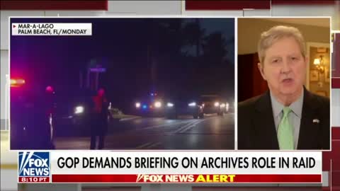 Sen John Kennedy on FBI Raiding President Trump's Home in Florida