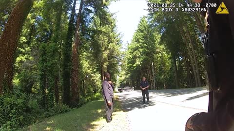 Body cam footage released of fatal OIS where man charged at troopers with knife