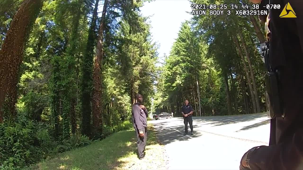 Body cam footage released of fatal OIS where man charged at troopers with knife