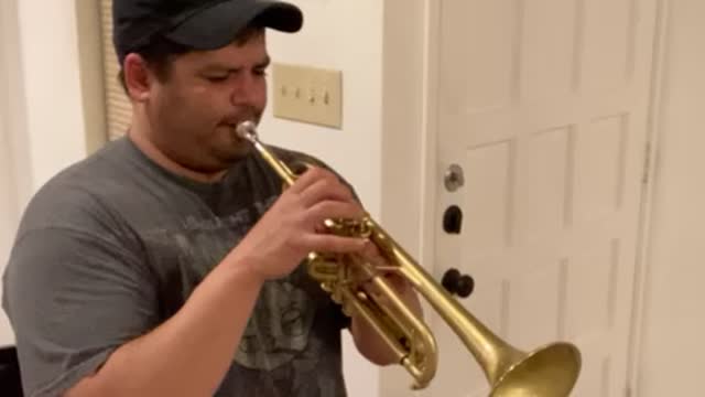 Orchestral excerpts (audition style practicing)Shostakovich: festive overture (second part)