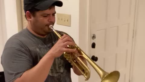 Orchestral excerpts (audition style practicing)Shostakovich: festive overture (second part)