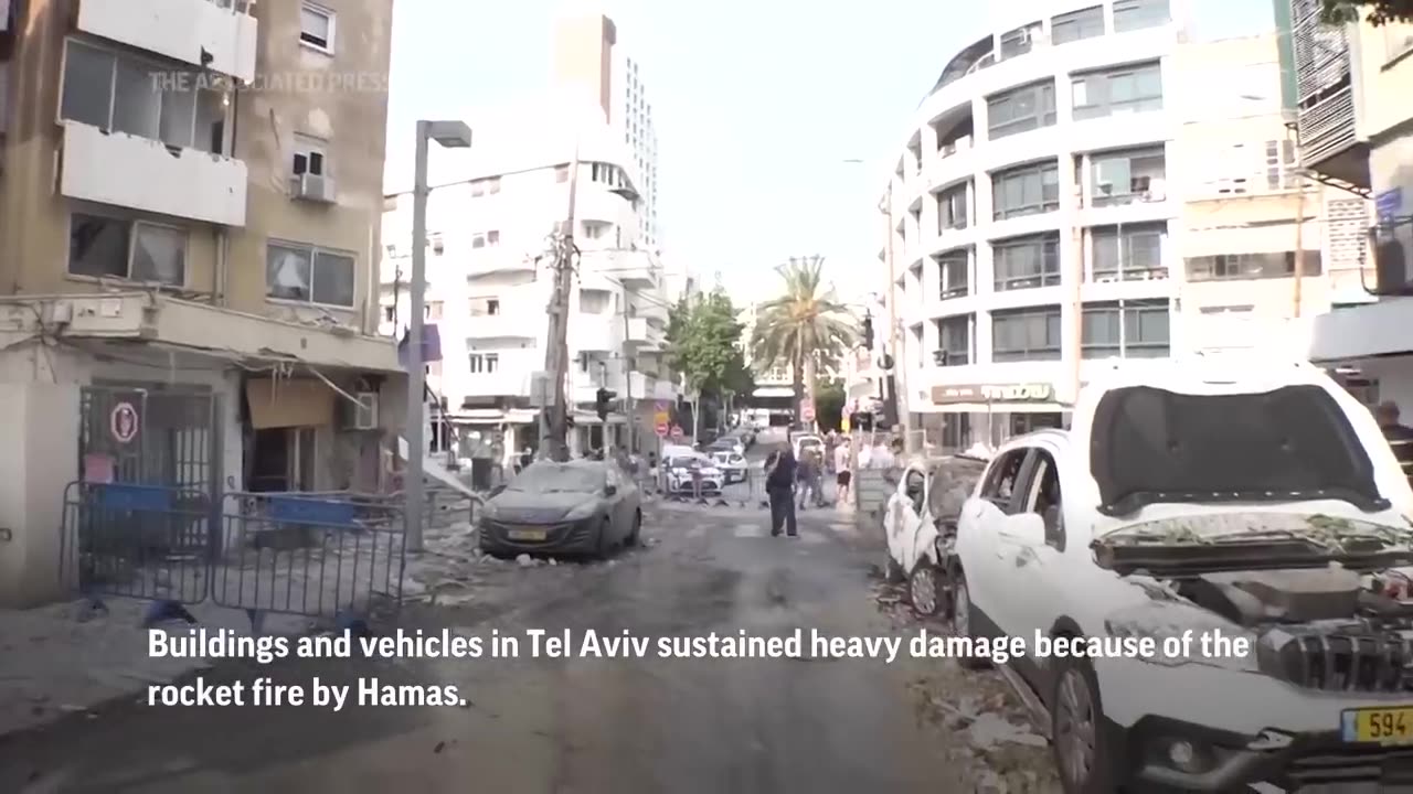 Israel battles Hamas fighters in the streets after surprise attack