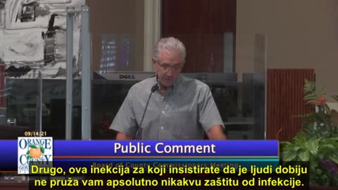 WOW! Doctor in Orange County, FL puts County Commissioners on NOTICE!