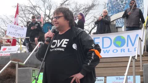 Kelowna BC Freedom Rally, March 20, 21- Raul, No New Normal Founder