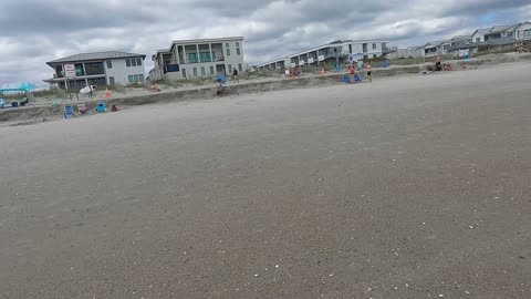 Relaxing Walk on Wrightsville Beach NC in 4K