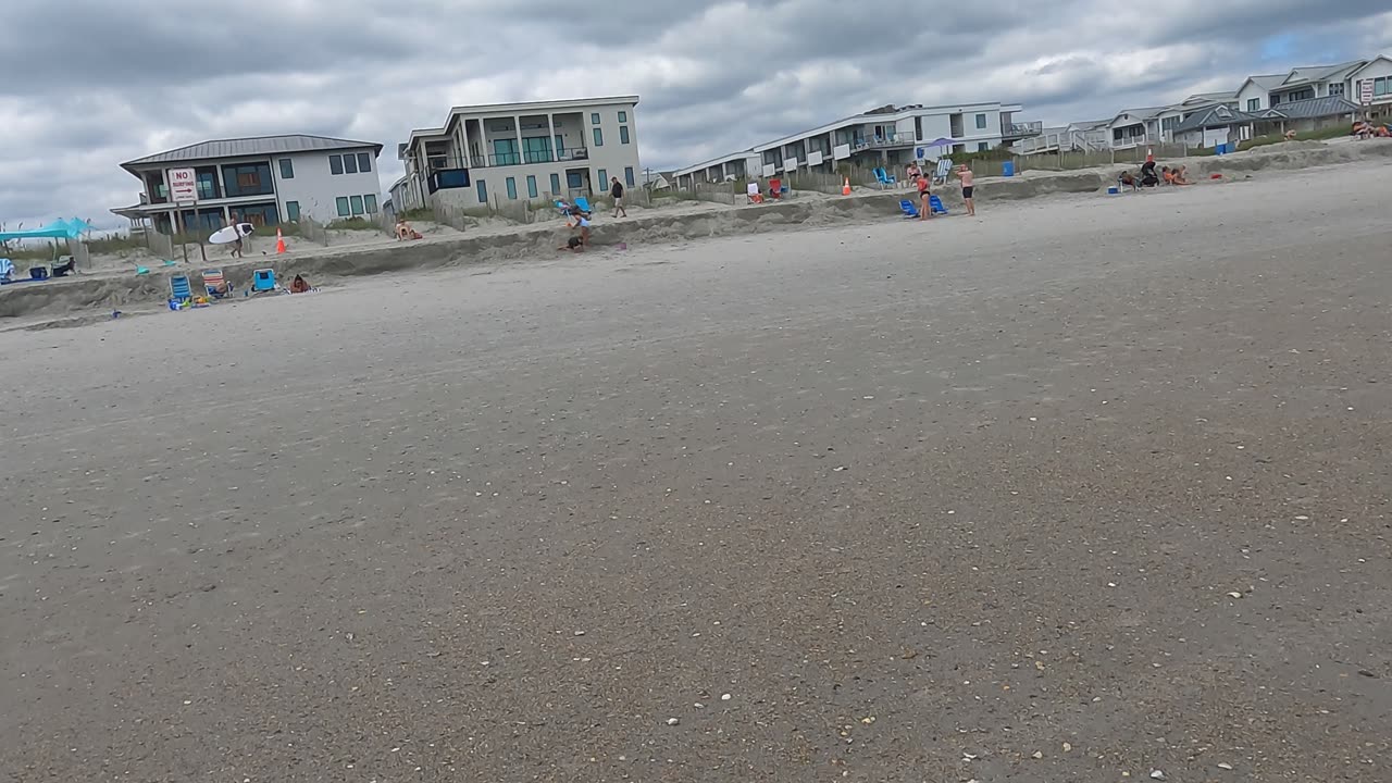 Relaxing Walk on Wrightsville Beach NC in 4K