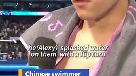 19-year-old Chinese swimmer Pan Zhanle broke his own world