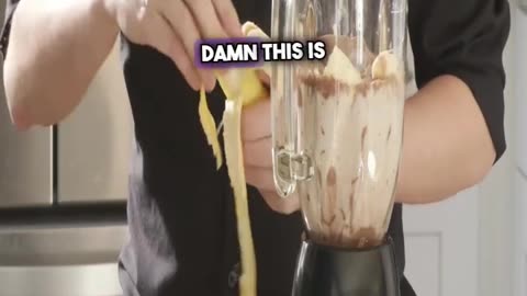 Eating Banana VS Banana Shake