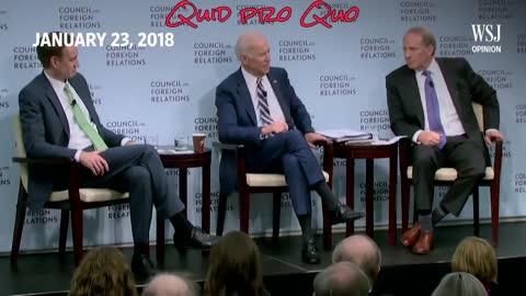 Quid pro Quo - Joe Biden