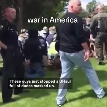 Feds arrested In UHaul Truck Full of fake White Supremacist