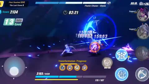 Honkai Impact 3rd - Elysian Realm Real Difficulty W/ Argent Knight: Artemis Ending
