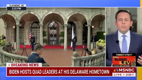 Foreign leaders are visiting Joe Biden’s Delaware home right now.