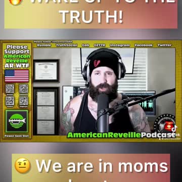 🇺🇸 👧 American Reveille lives in your #moms closet! #wakeup #thetruth #podcast #shorts