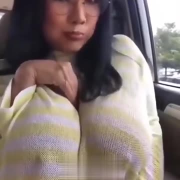 Cute Girl Big Boobs No Bra Bouncing Her Boobs