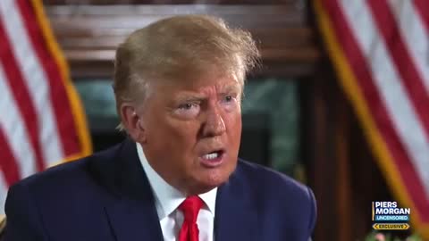 Watch Donald Trump Lose It on Piers Morgan When He Tells Him to His Face 'You Lost'