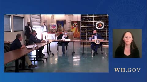 White House Kills Video Feed of Biden Mid-Question During Idaho Fire Agency Briefing