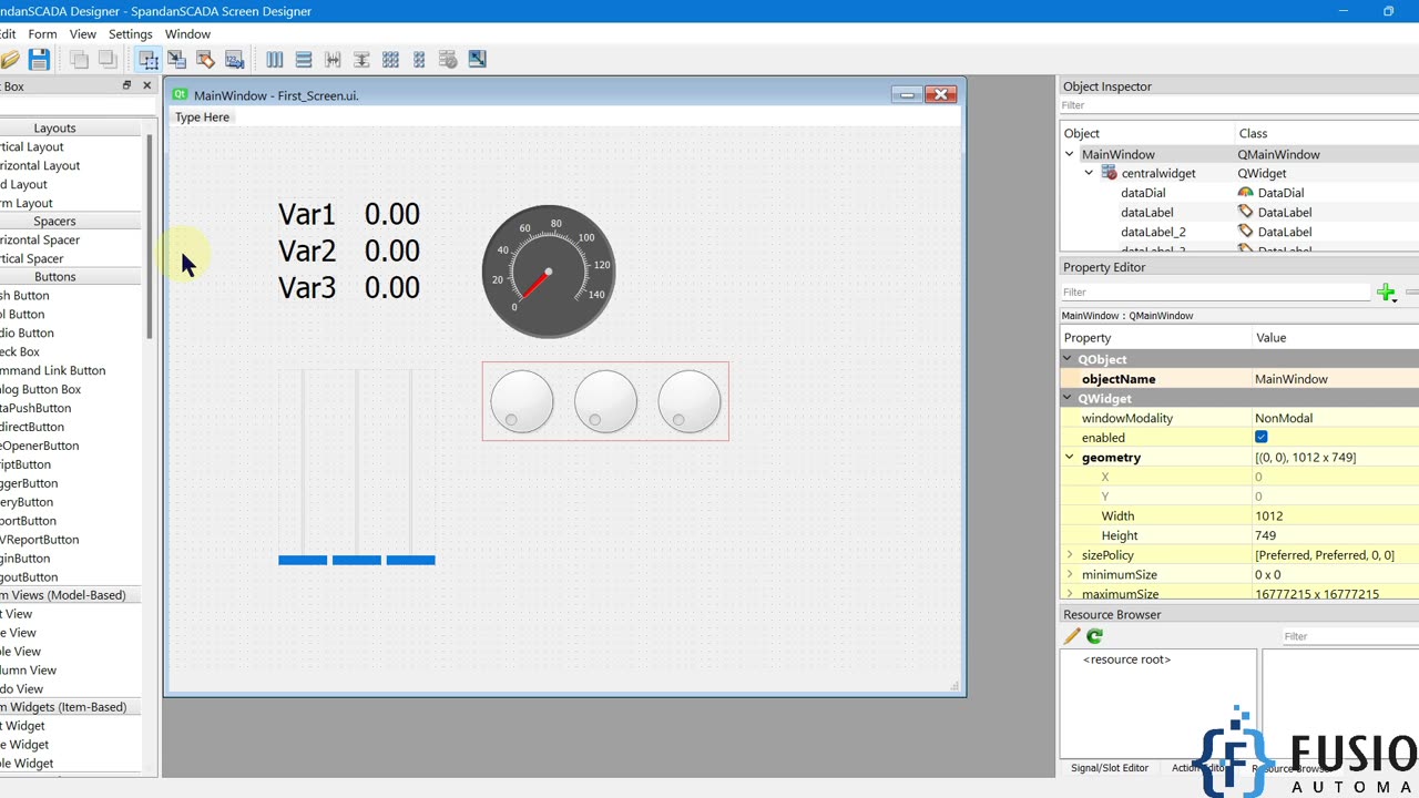 How to Add Data Progress Bar in Your Spandan SCADA Screen to Monitor the Tag Value | IoT | IIoT |