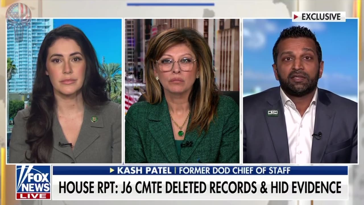 🎯 Kash Patel calls for forensic examinations of the J6 Committee’s cell phones & computers