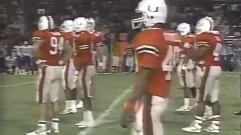1988 - BYU Cougars vs Miami Hurricanes