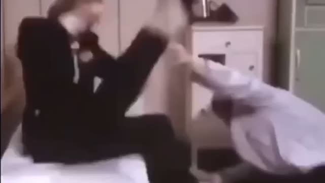 What happened when I hit him on the knee.
