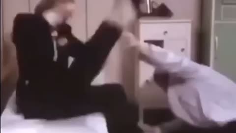 What happened when I hit him on the knee.