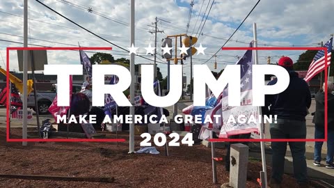 Go Big Blue Attleboro Trump Unity Standout