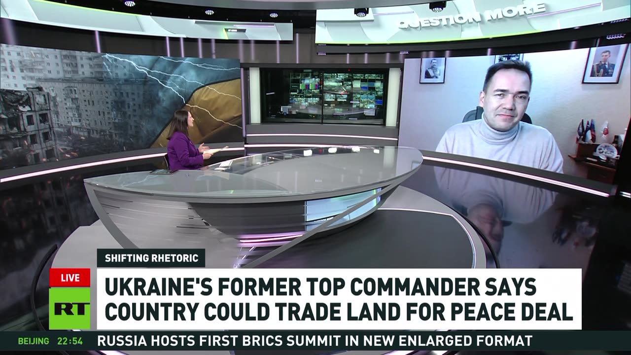 Zaluzhny hyväksyy alueluovutukset Venäjälle - Putkonen: "Joka aloitti sodan voi sen lopettaa" [RT]