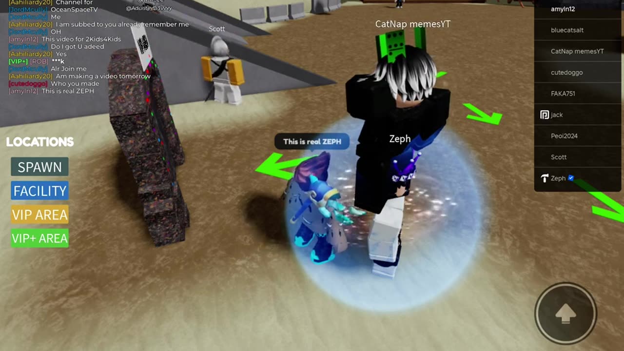 I MET ZEPH THE ROBLOX YOUTUBER IN ROBLOX!!