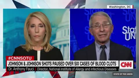 Dr. Fauci reacts