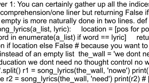 How to improve a List Comprehension in python