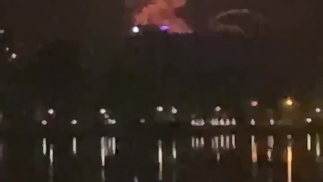 24.02.2022. The war has begun!!! The footage is presumably from Dnepropetrovsk.
