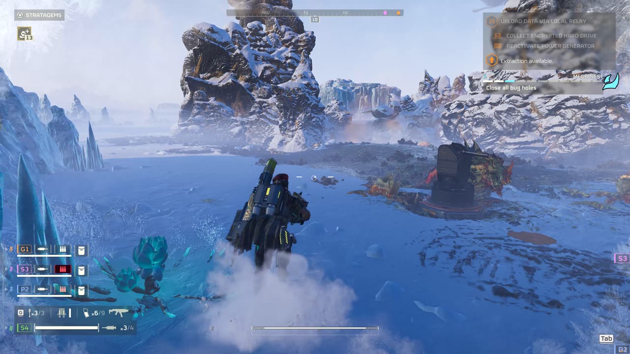 Ice, Fire, Explosions, And Liberty (Helldivers 2 - Terminids)