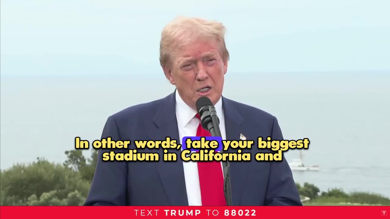 🔥Los Angeles: TRUMP drops MOAB on the 325,000 trafficked missing children