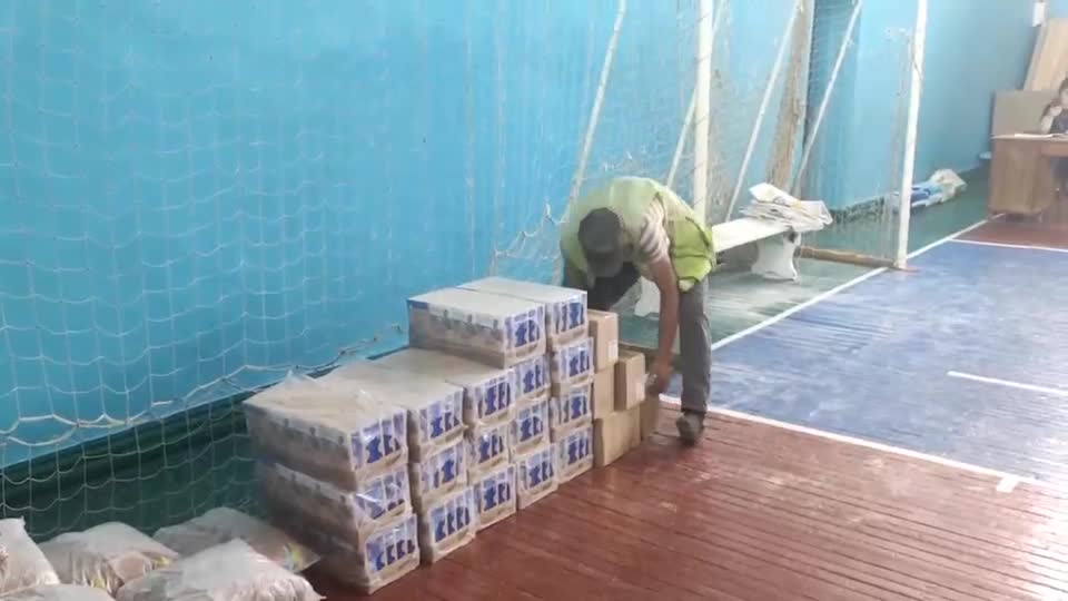 Všeruský lidový front doručil humanitární pomoc obyvatelům osvobozeného Kirovska v Luhanské oblasti