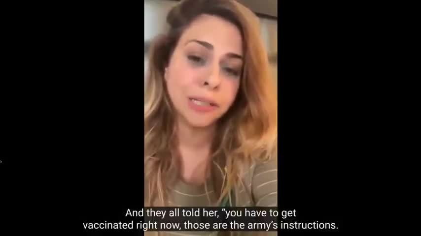 VAXX VICTIMS #15: COERCED JABS OF ISRAELI SOLDIERS IN THE MIDDLE OF THE NIGHT