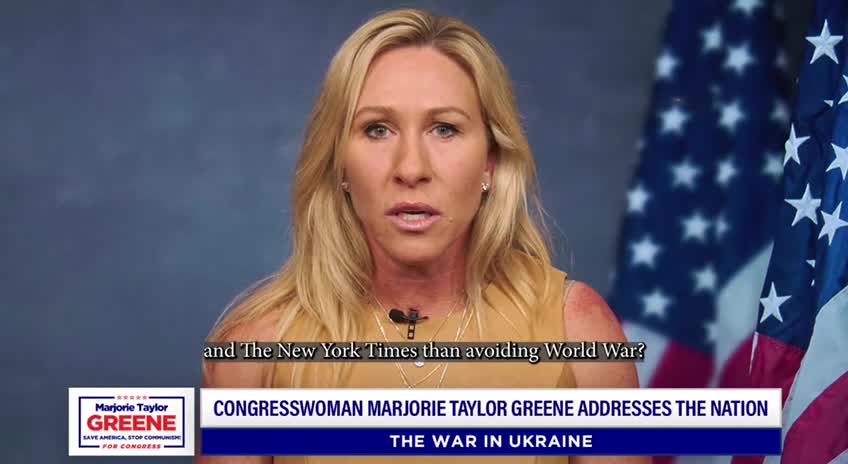 Marjorie Taylor Greene: America first & Globalism last